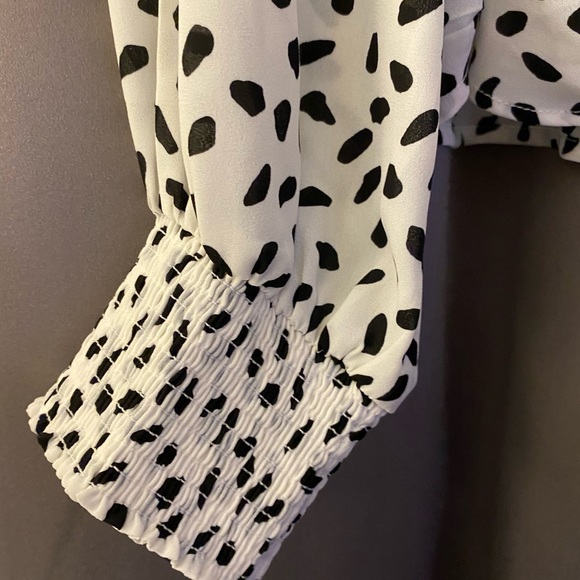 Rachel Zoe Animal Print Blouse - Picture 5 of 5